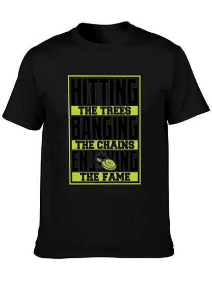 Hitting the Trees Disc Golf T-Shirt