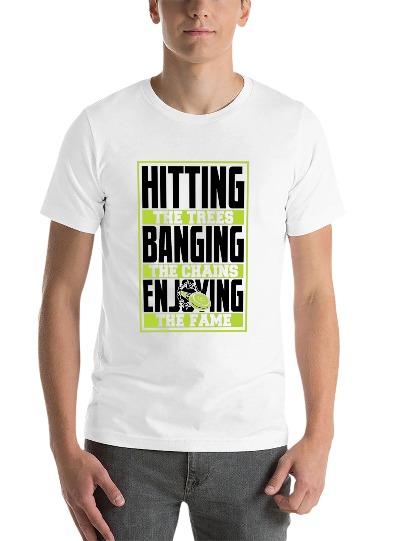 Hitting the Trees Disc Golf T-Shirt