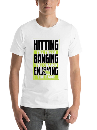 Hitting the Trees Disc Golf T-Shirt