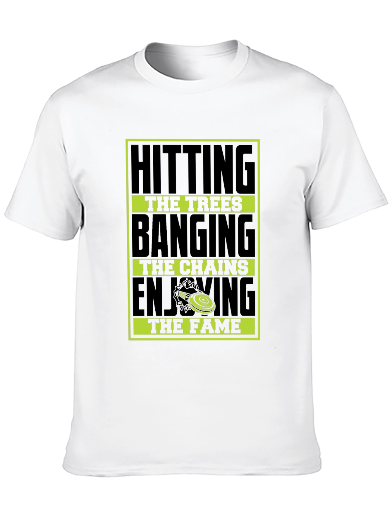 Hitting the Trees Disc Golf T-Shirt
