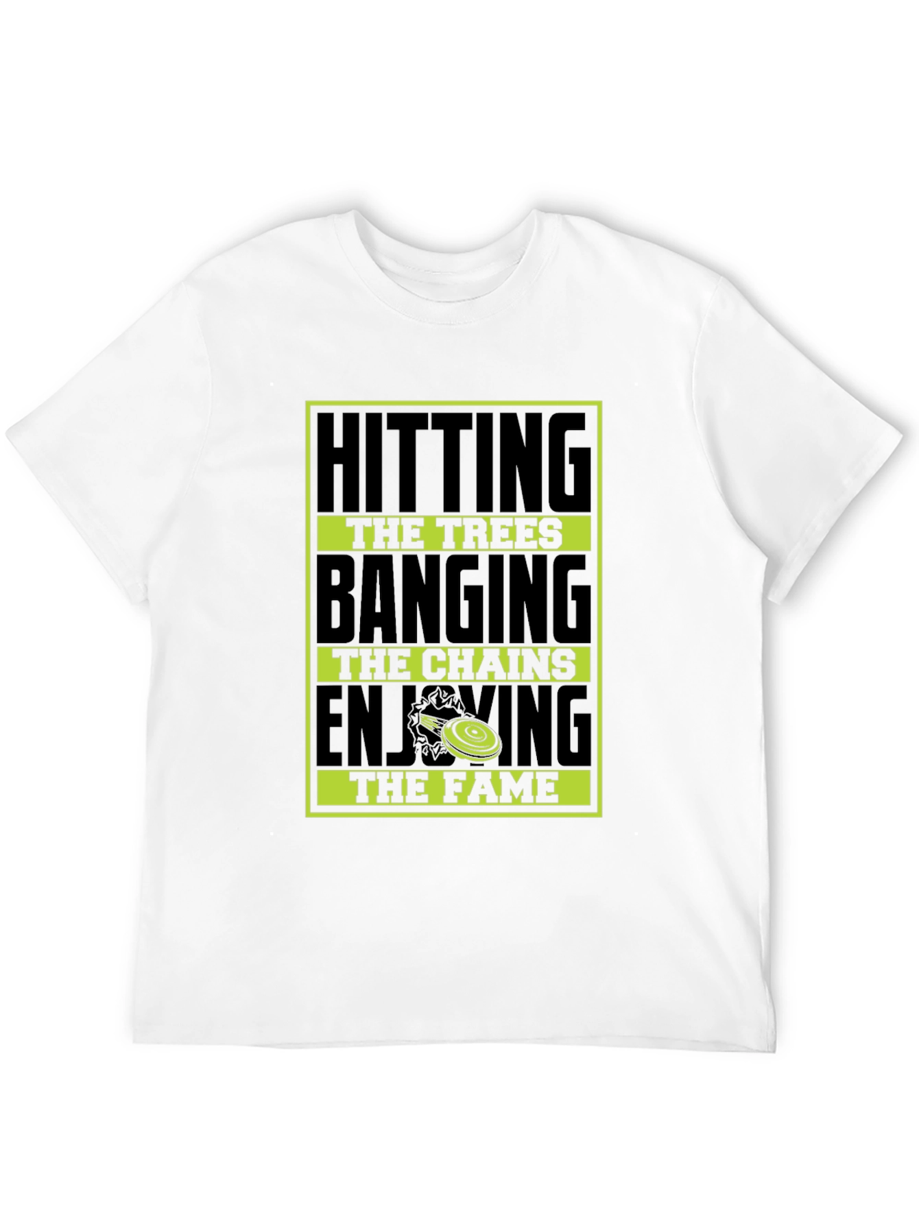 Hitting the Trees Disc Golf T-Shirt