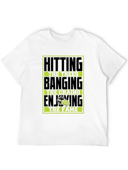 Hitting the Trees Disc Golf T-Shirt