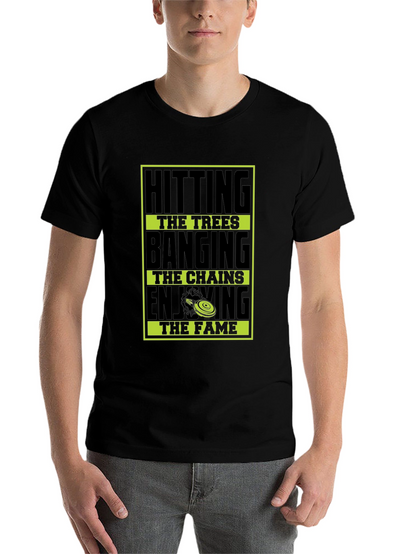 Hitting the Trees Disc Golf T-Shirt