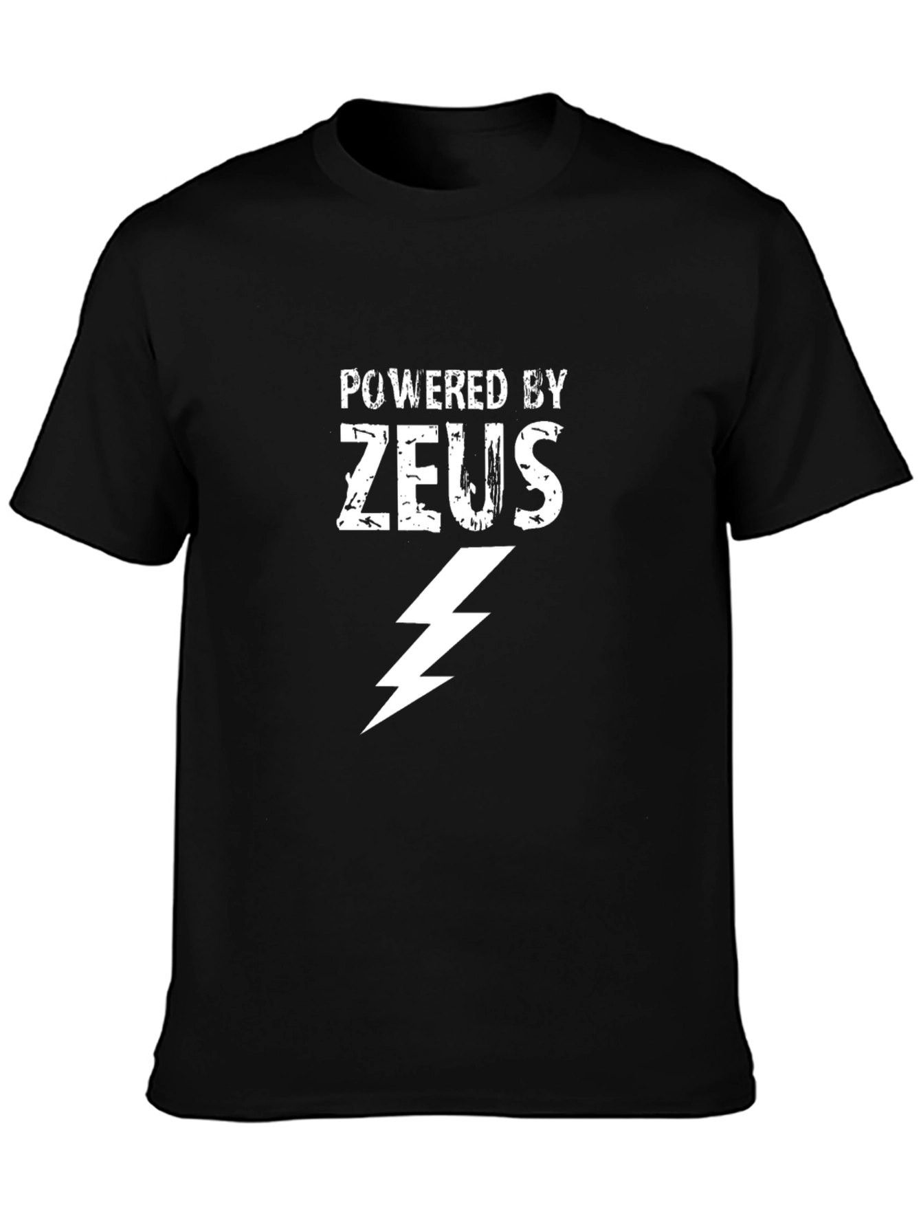 Powered by Zeus Graphic T-Shirt - Black