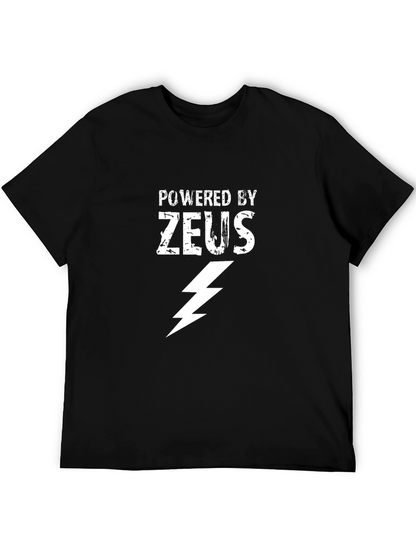 Powered by Zeus Graphic T-Shirt - Black