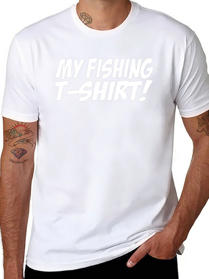 My Fishing T-Shirt - Novelty Graphic Tee
