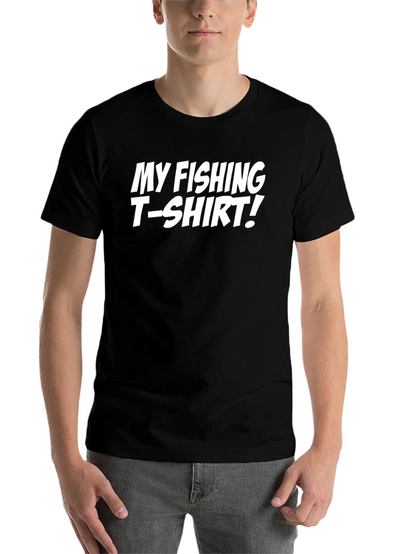 My Fishing T-Shirt - Novelty Graphic Tee