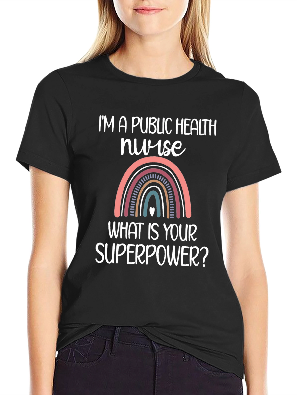 Public Health Nurse Superpower T-Shirt