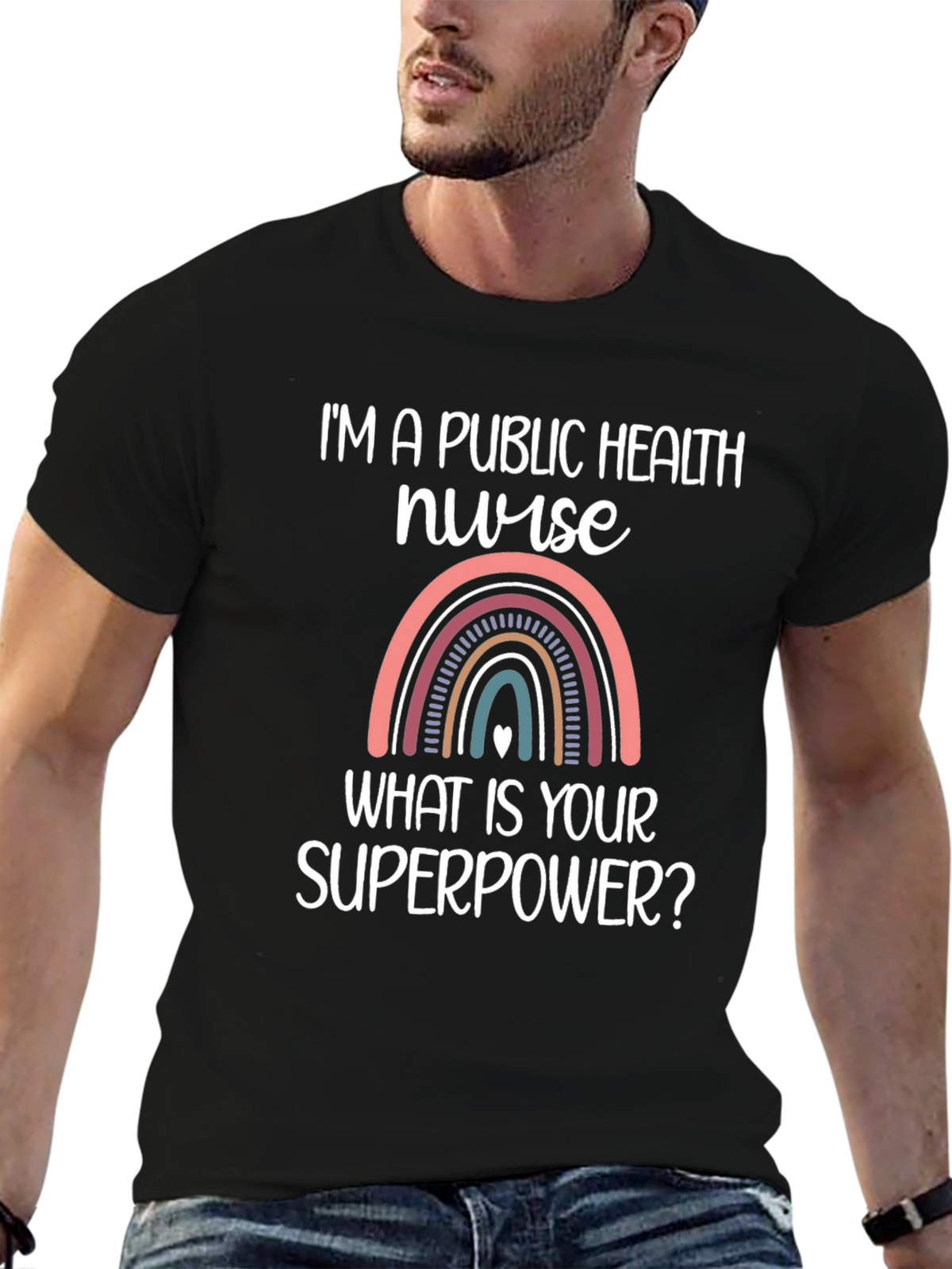 Public Health Nurse Superpower T-Shirt