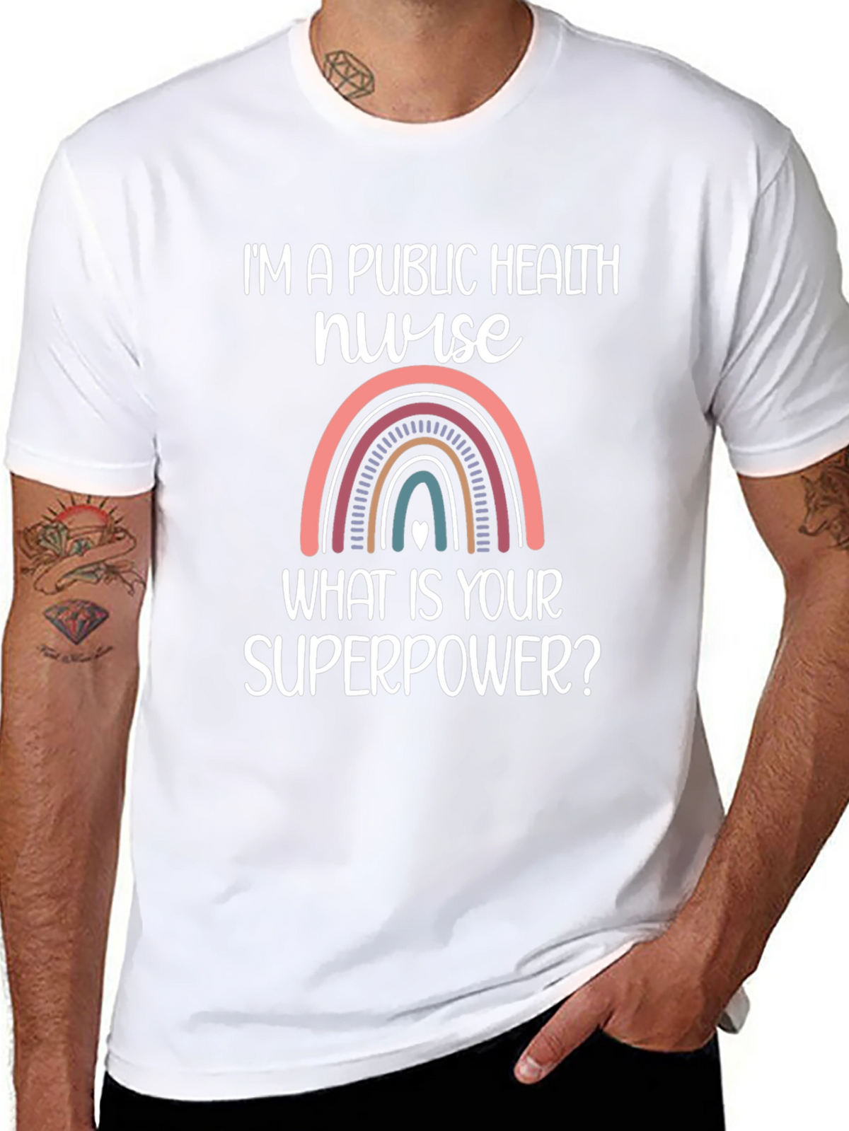 Public Health Nurse Superpower T-Shirt