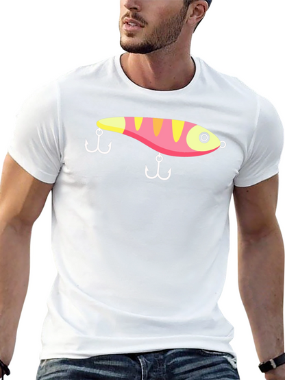 Fishing Lure Graphic T-Shirt