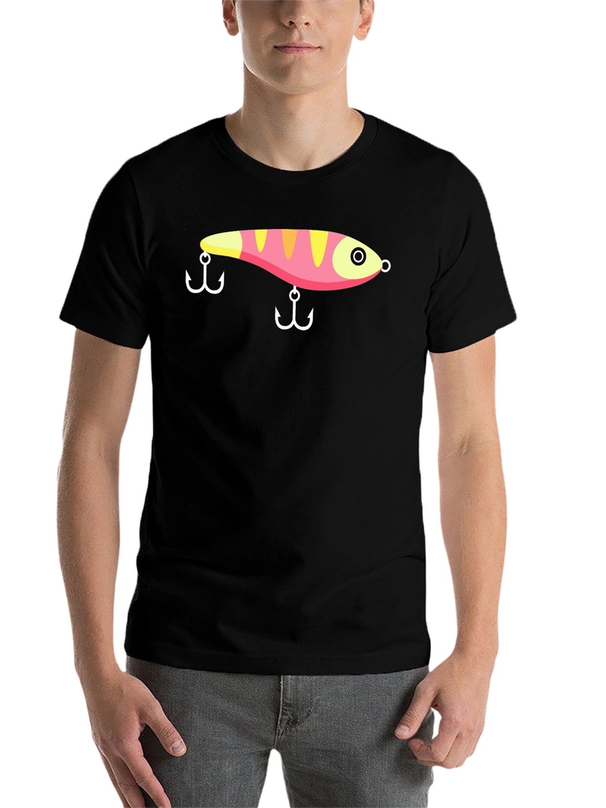 Fishing Lure Graphic T-Shirt