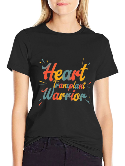 Heart Transplant Warrior Graphic Tee - Black