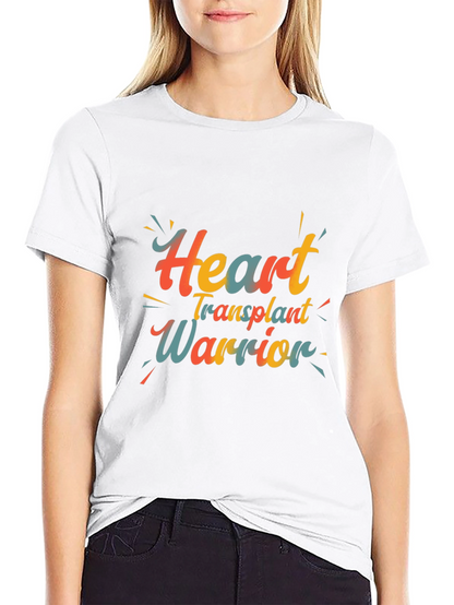 Heart Transplant Warrior Graphic Tee - Black