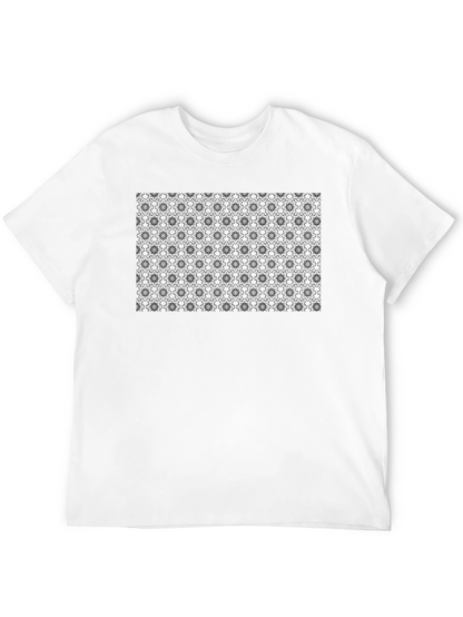 Dark Patterned Black T-Shirt