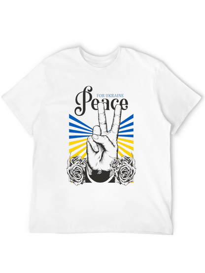 Peace for Ukraine Graphic T-Shirt