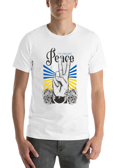 Peace for Ukraine Graphic T-Shirt