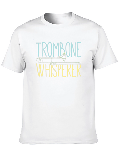 Trombone Whisperer Graphic Tee - Black