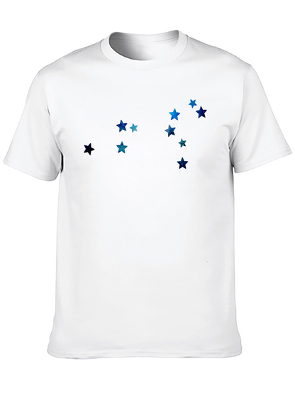 Celestial Star Constellation Black Tee