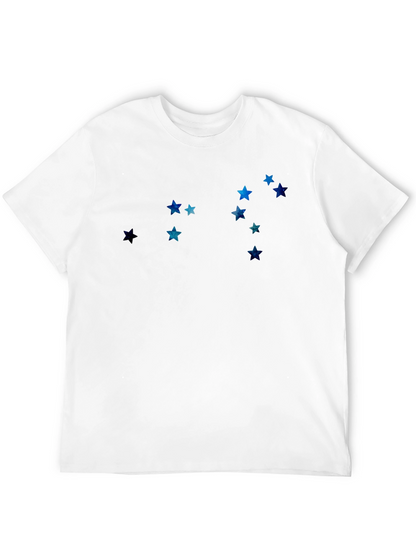 Celestial Star Constellation Black Tee