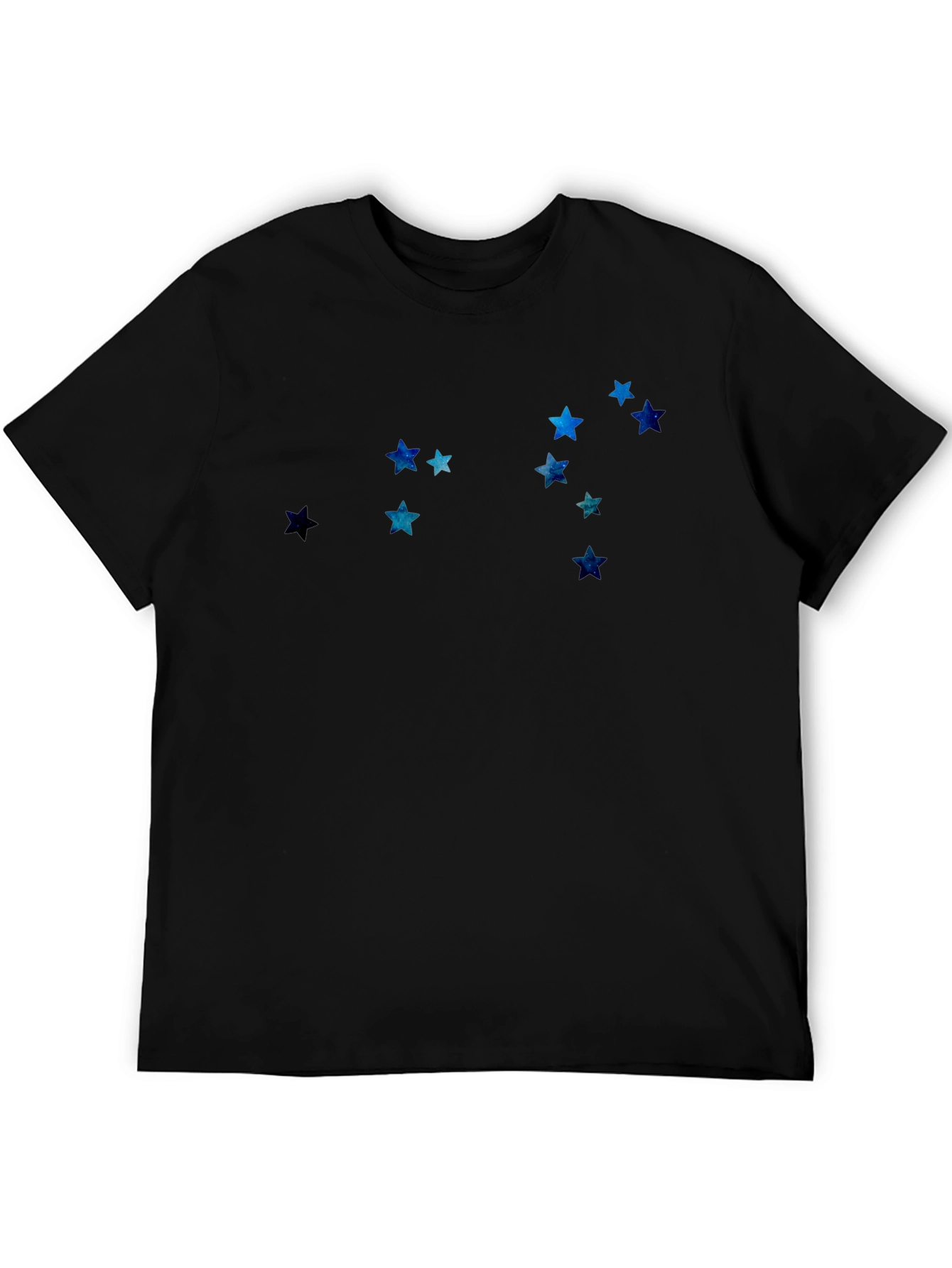 Celestial Star Constellation Black Tee
