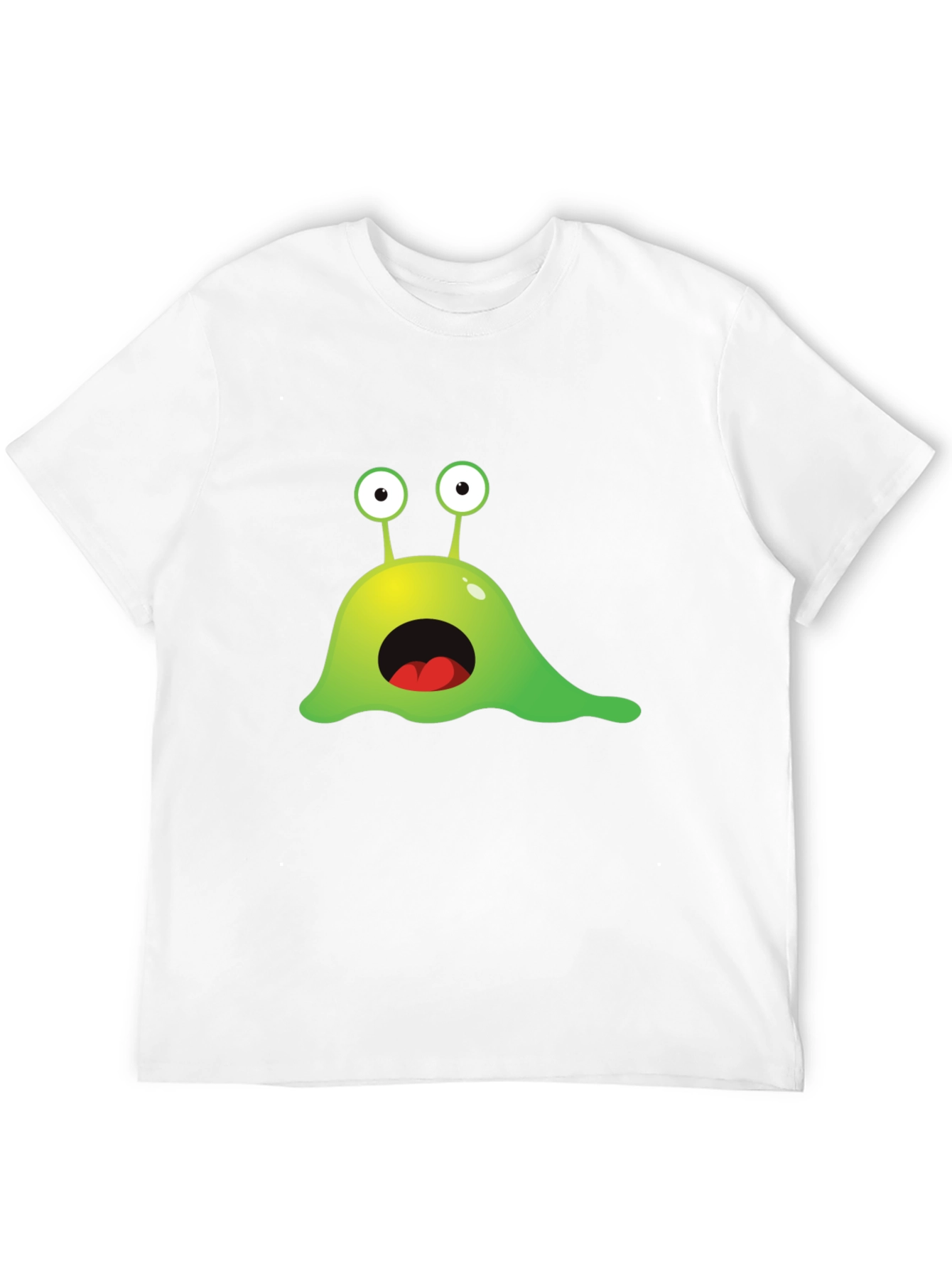Funny Alien Slime Graphic T-Shirt