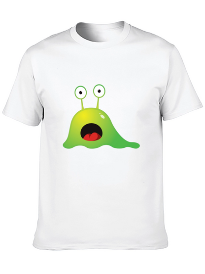 Funny Alien Slime Graphic T-Shirt