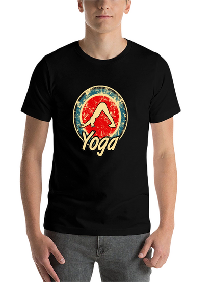 Yoga Pose Graphic T-Shirt
