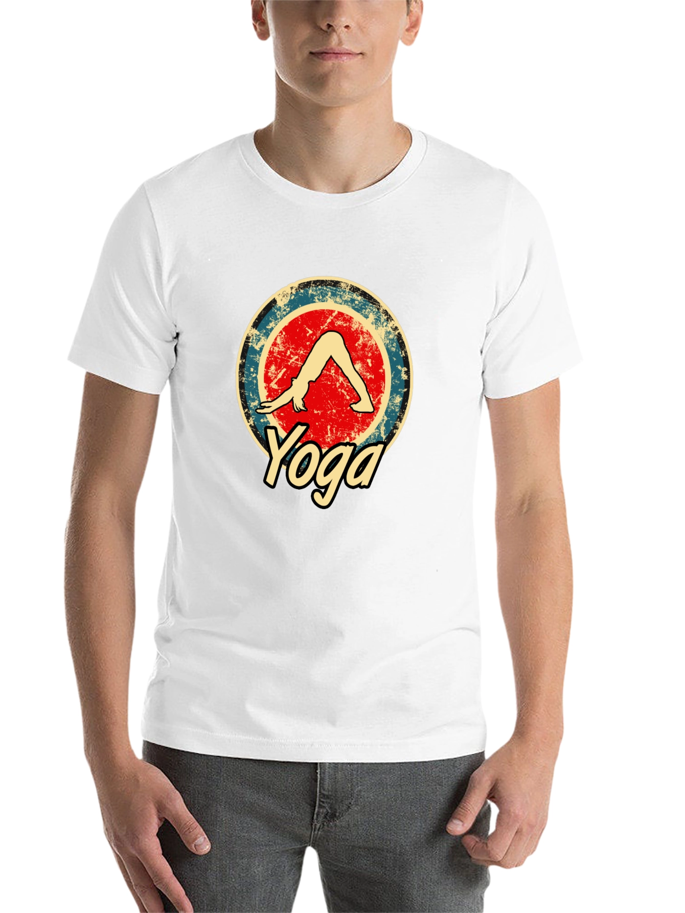 Yoga Pose Graphic T-Shirt