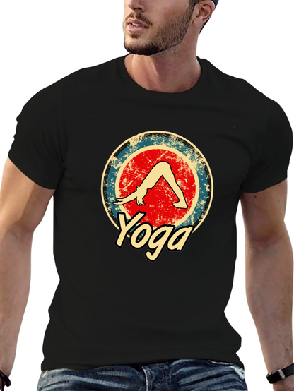 Yoga Pose Graphic T-Shirt
