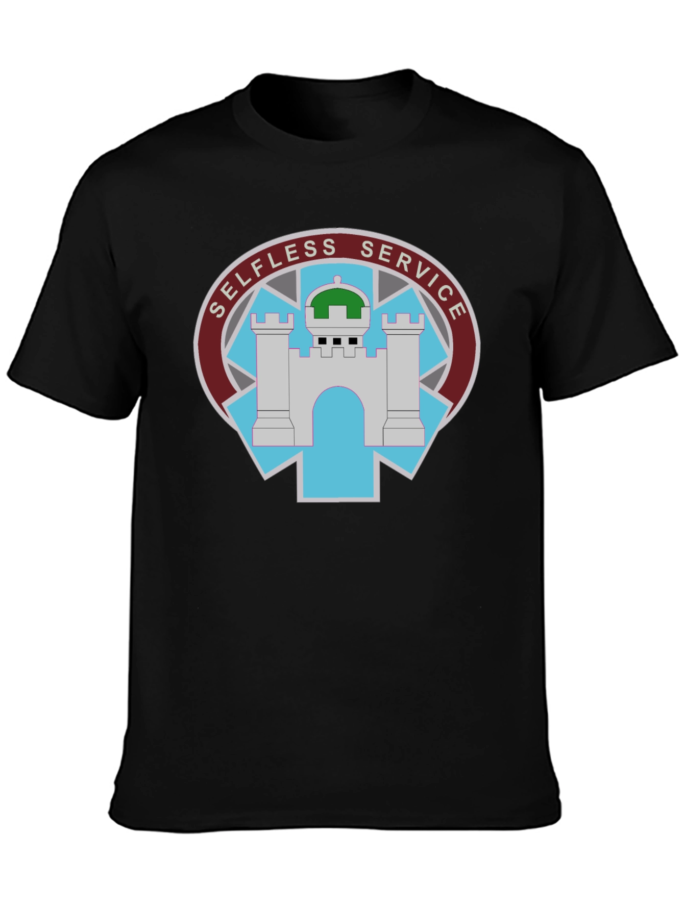 Selfless Service Black T-Shirt