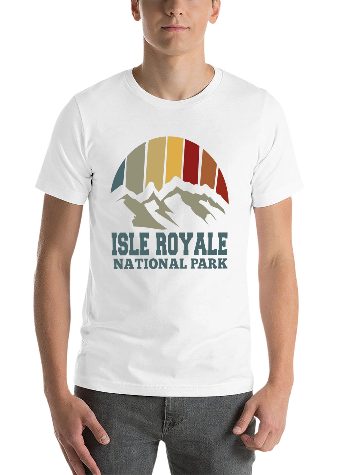 Isle Royale National Park T-Shirt Retro Style