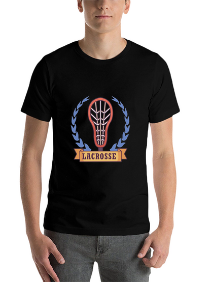 Lacrosse Stick T-Shirt - Classic Sportswear Tee