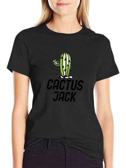Cactus Jack Graphic Print Black T-Shirt