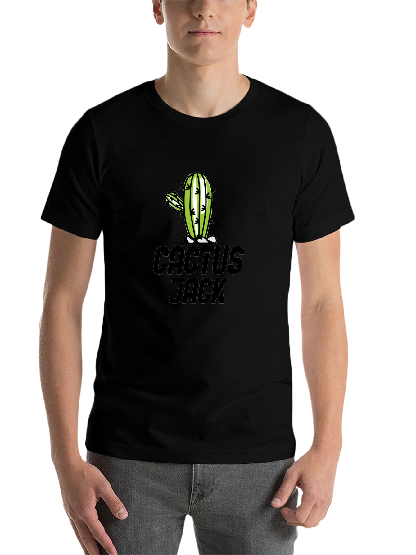 Cactus Jack Graphic Print Black T-Shirt