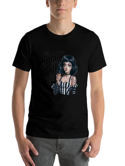 Summer Goth T-Shirt: Ice Cream Girl Tee