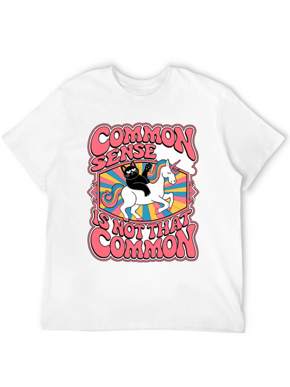 Common Sense Unicorn Graphic Tee