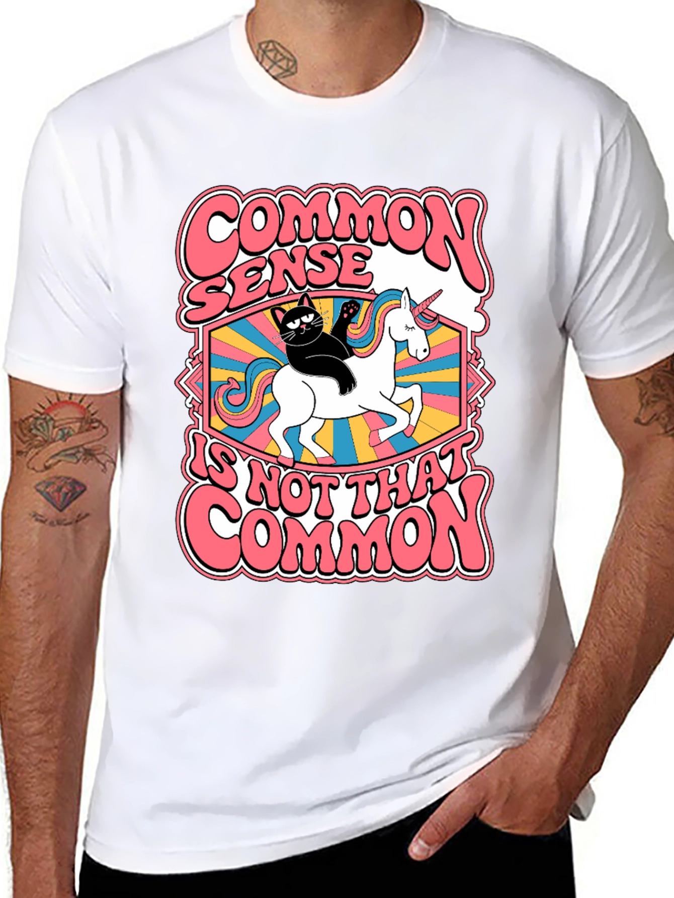 Common Sense Unicorn Graphic Tee