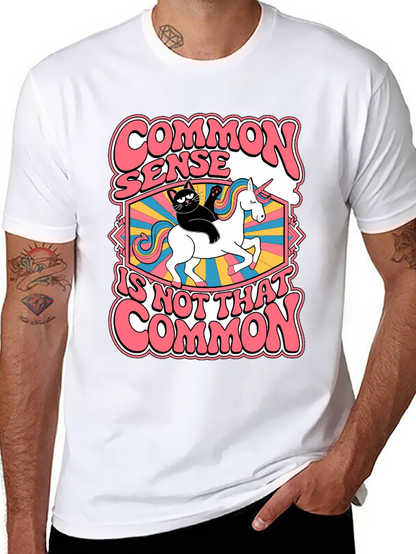 Common Sense Unicorn Graphic Tee