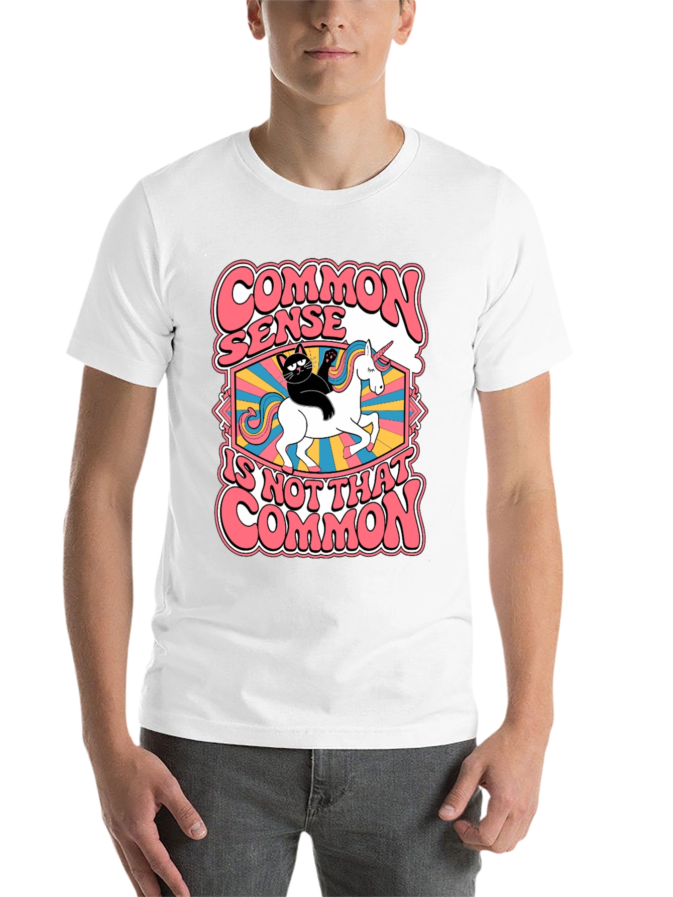Common Sense Unicorn Graphic Tee
