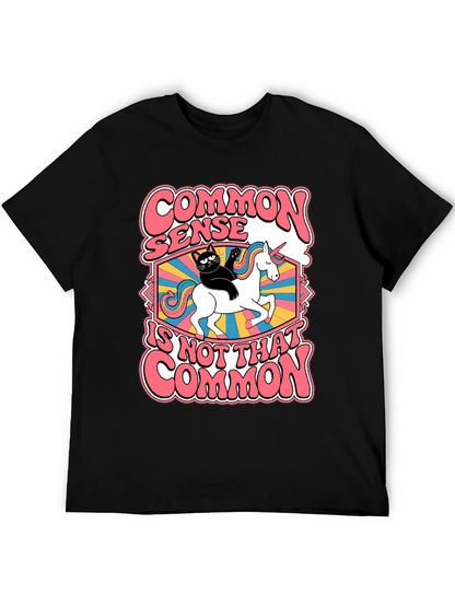 Common Sense Unicorn Graphic Tee