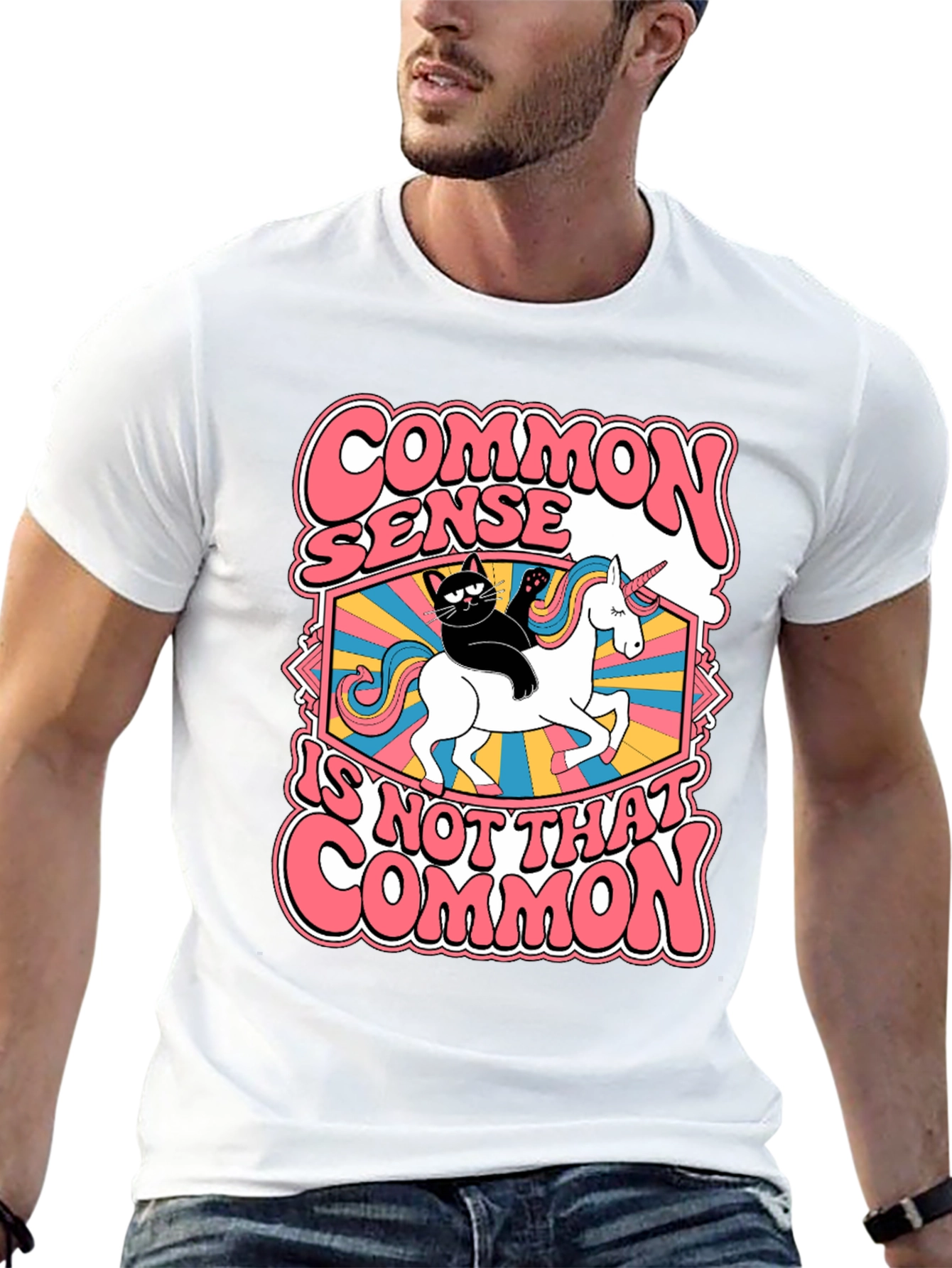 Common Sense Unicorn Graphic Tee