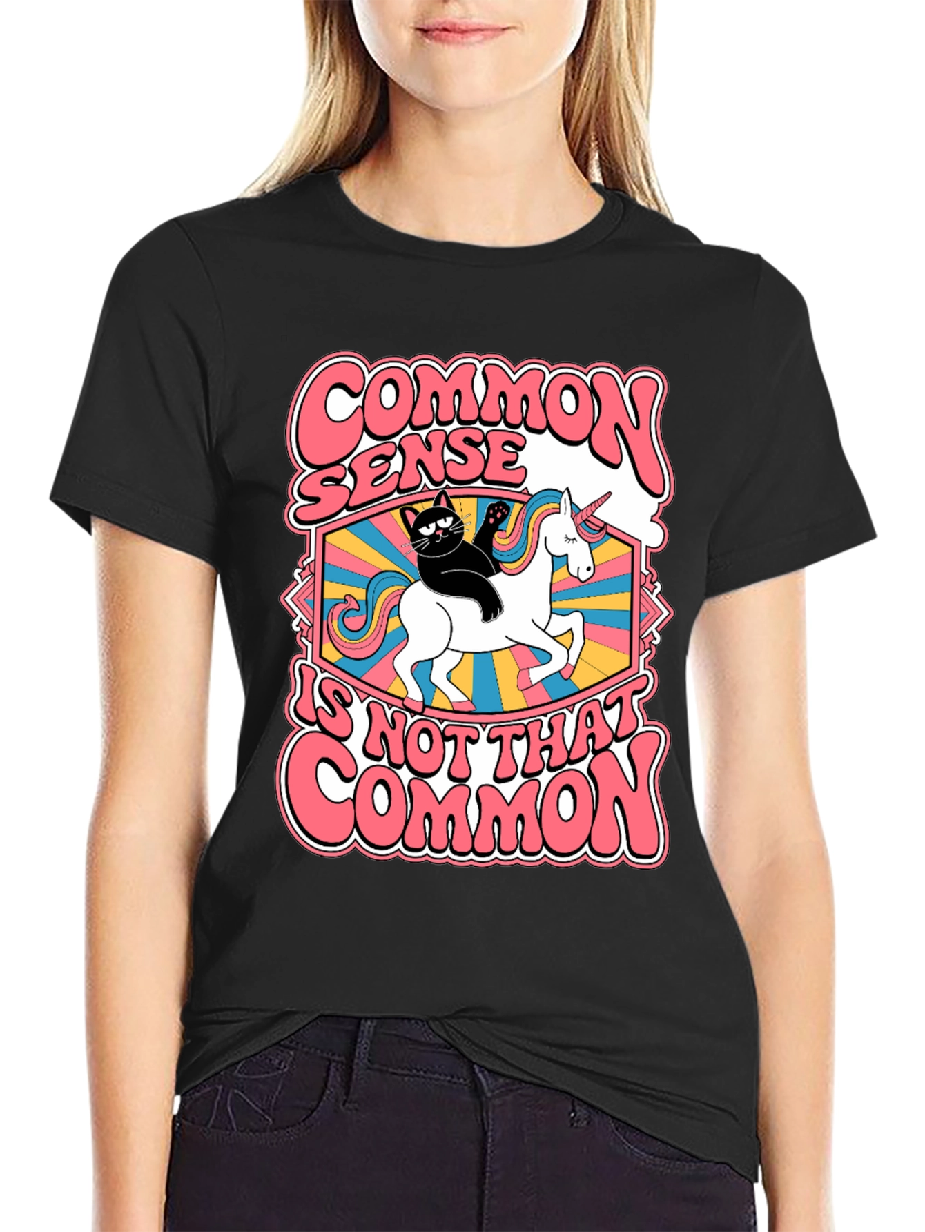 Common Sense Unicorn Graphic Tee