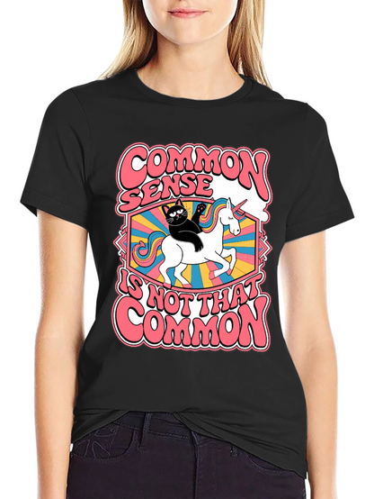 Common Sense Unicorn Graphic Tee