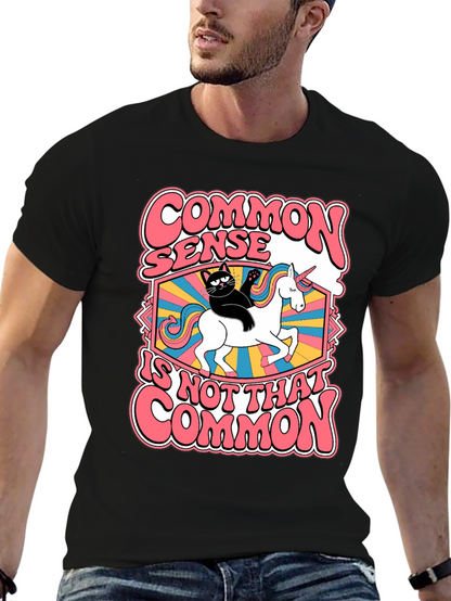 Common Sense Unicorn Graphic Tee