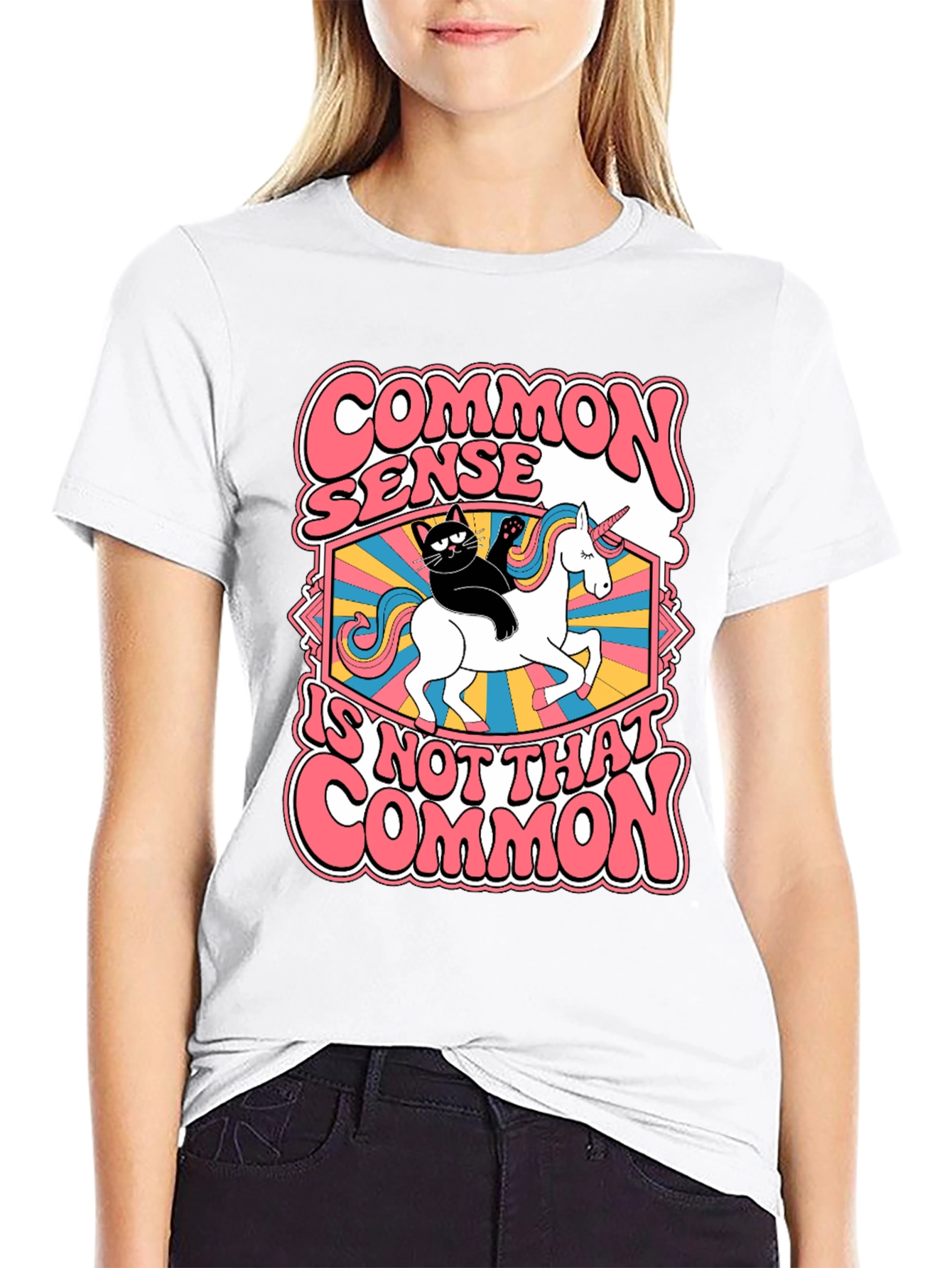 Common Sense Unicorn Graphic Tee