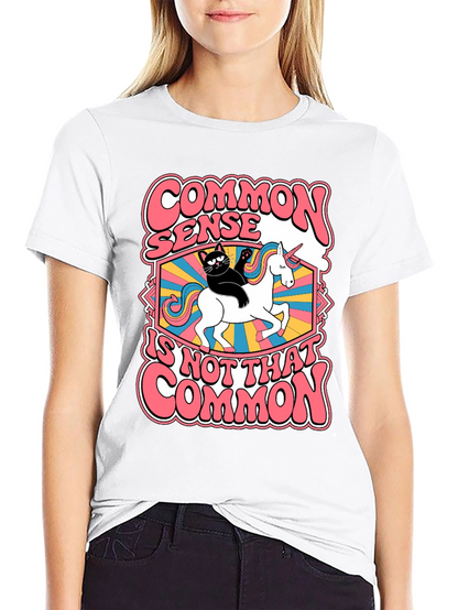 Common Sense Unicorn Graphic Tee