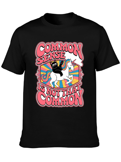 Common Sense Unicorn Graphic Tee