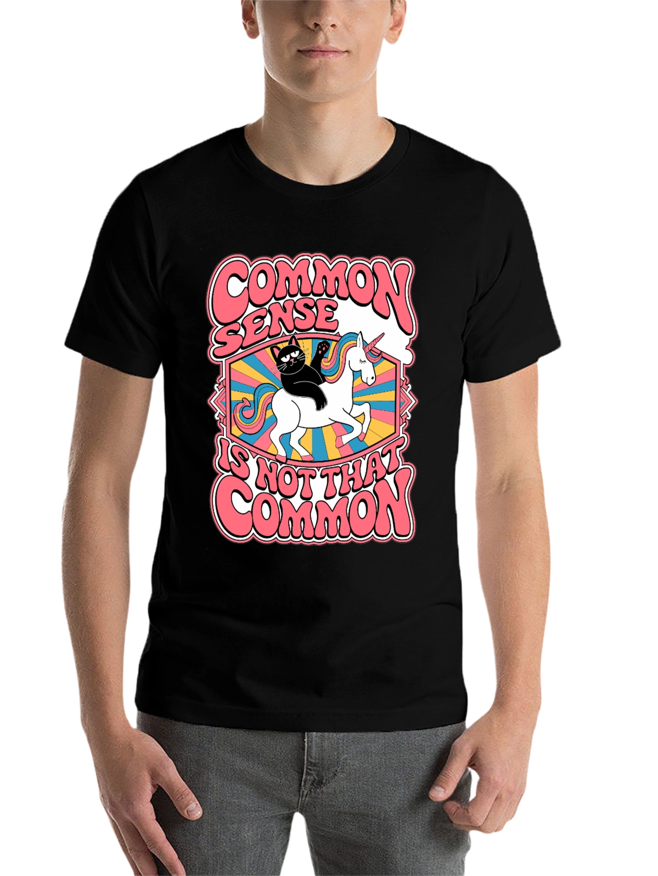 Common Sense Unicorn Graphic Tee