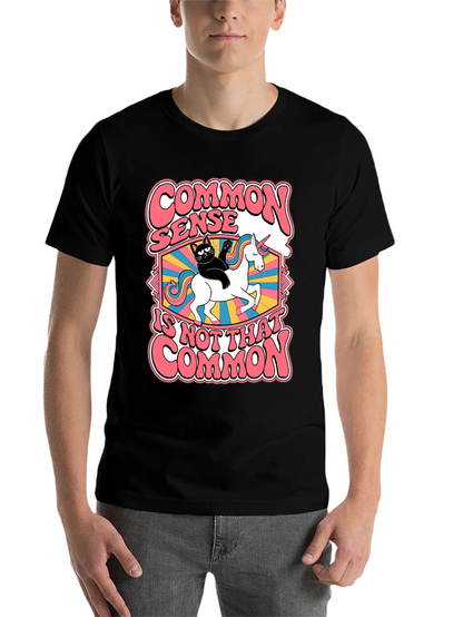 Common Sense Unicorn Graphic Tee